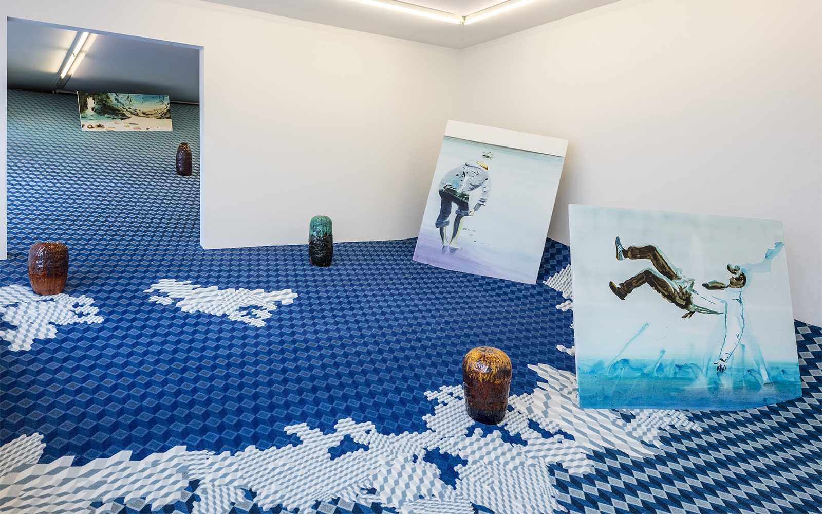'Blue Bedroom' Project by Danish artist John Korner