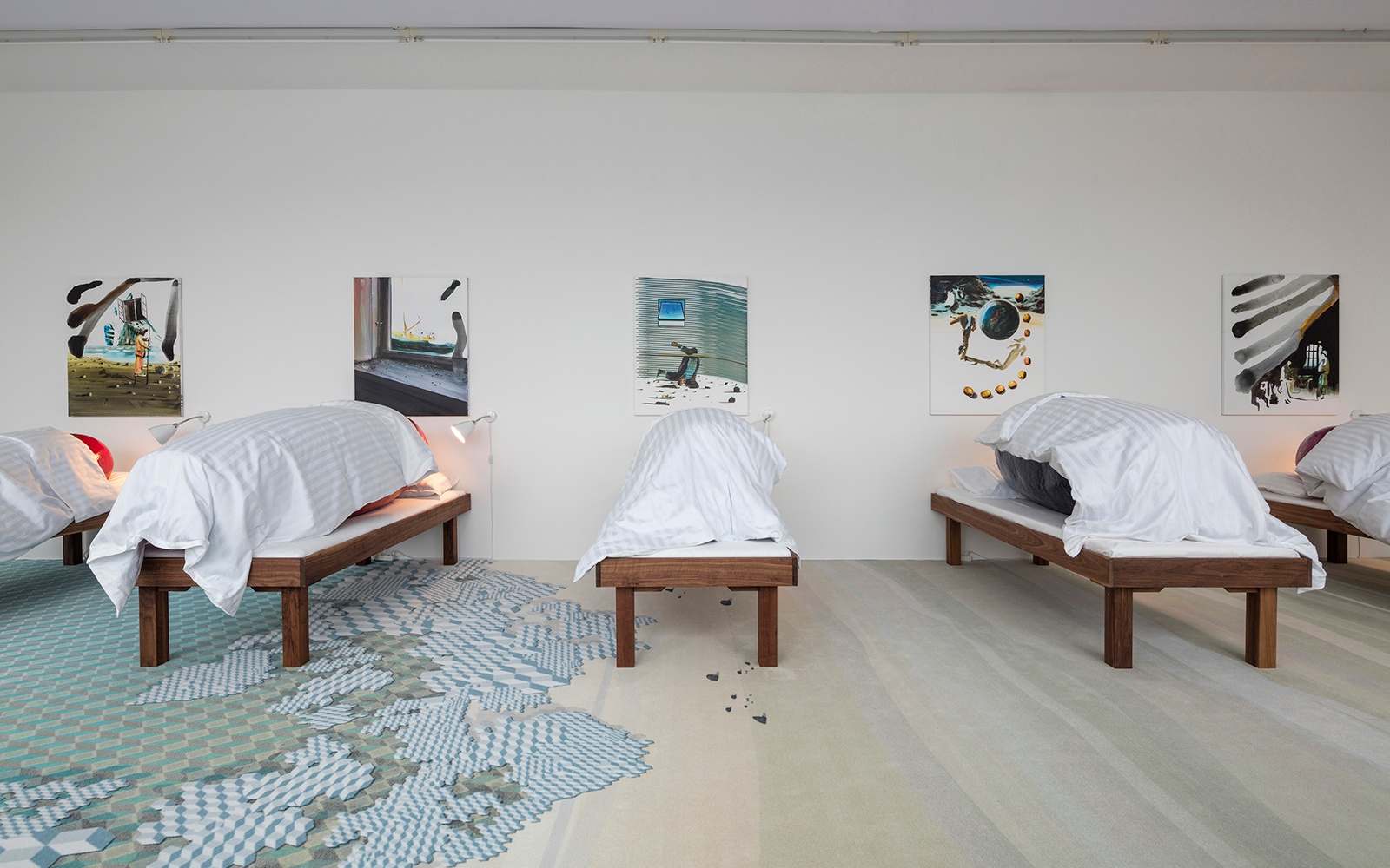 The Blue Bedroom by John Kørner