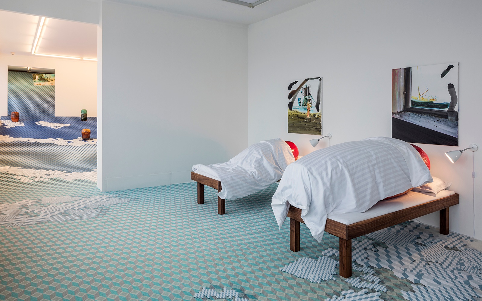The Blue Bedroom by John Kørner